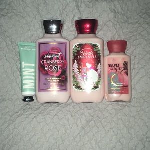 💥💥LAST CHANCE💥💥 4 Bath and Body Works Lotions